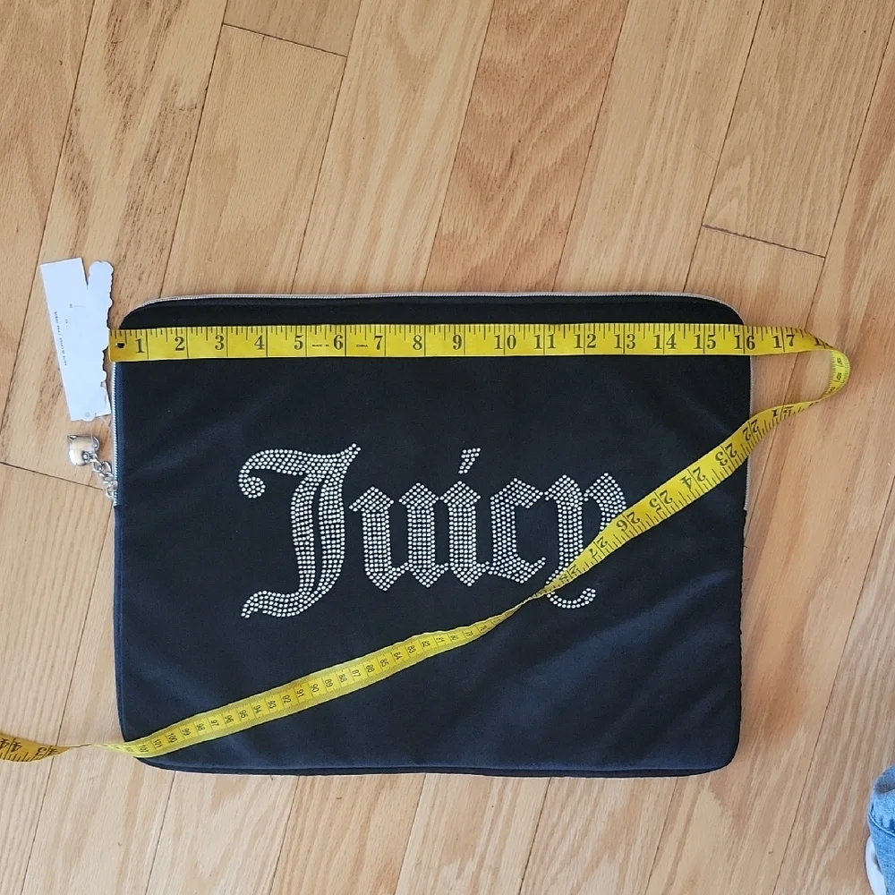Juicy Couture Black Rhinestone Laptop Case X Urban Outfitters